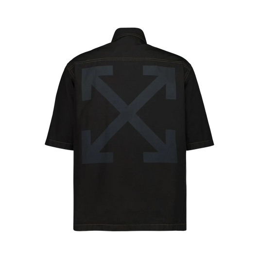 Camisa Negra Off-White Arrow
