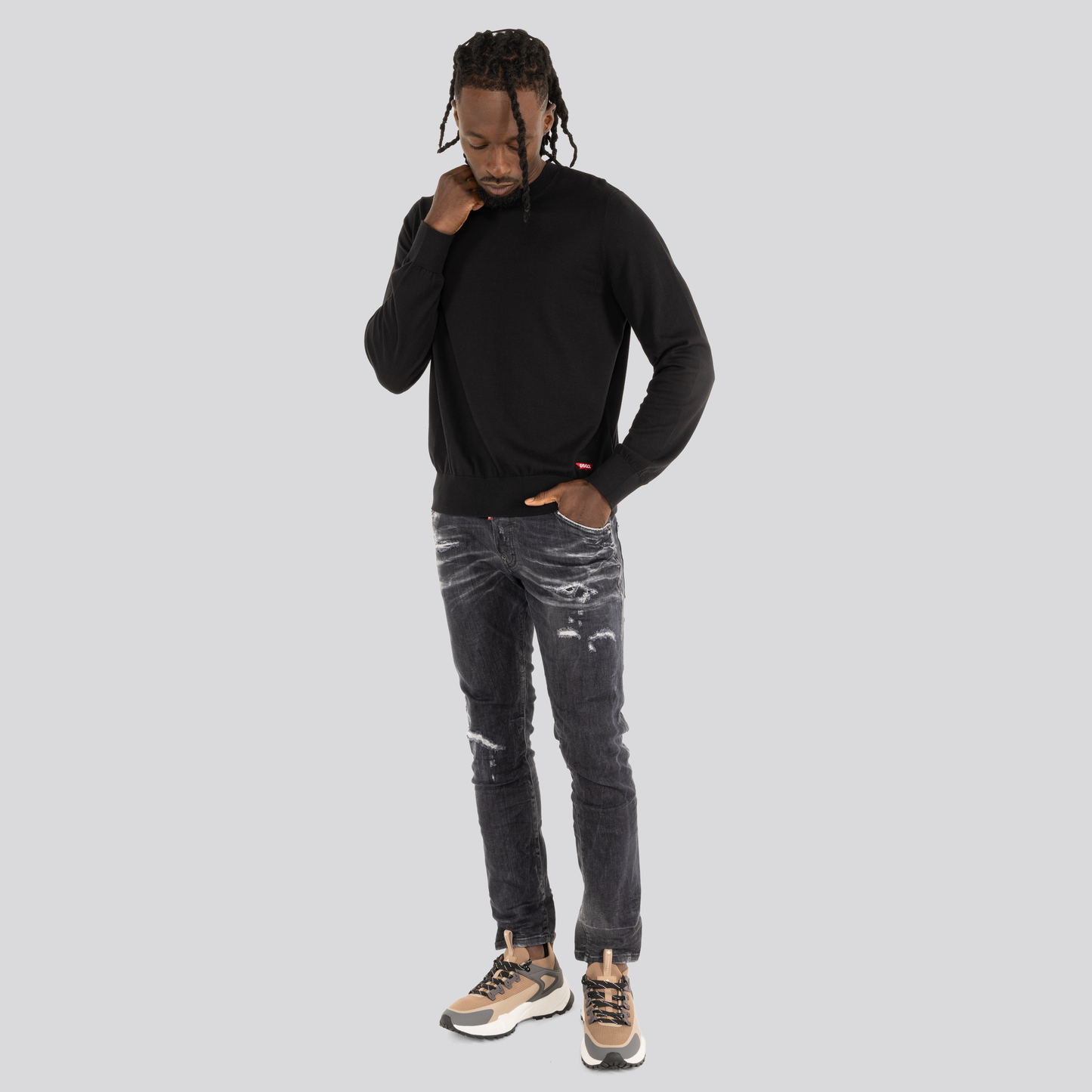 Buzo Negro Dsquared2