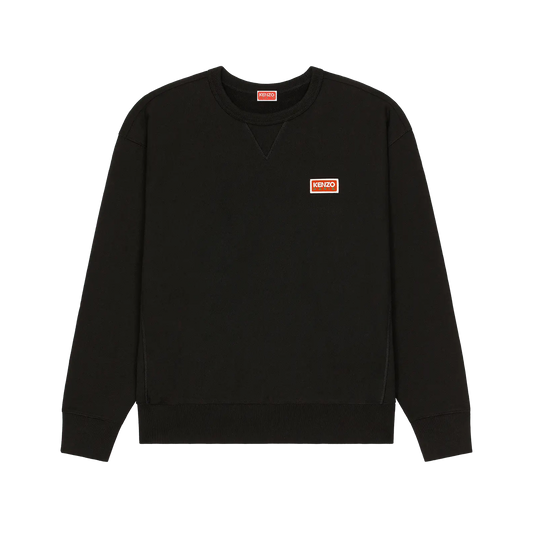 Buzo Negro Kenzo Flower Logo
