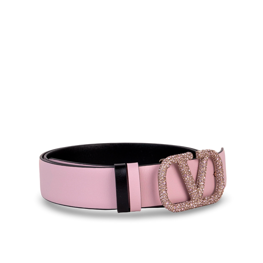 Cinturón Lila Valentino Vlogo Crystals
