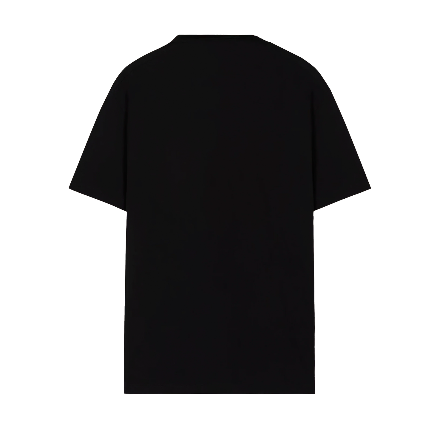 Camiseta Negra Versace Holes Logo