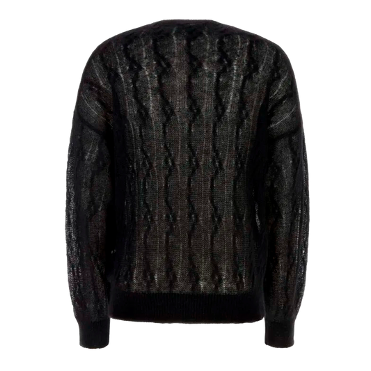 Buzo Negro AMIRI Logo