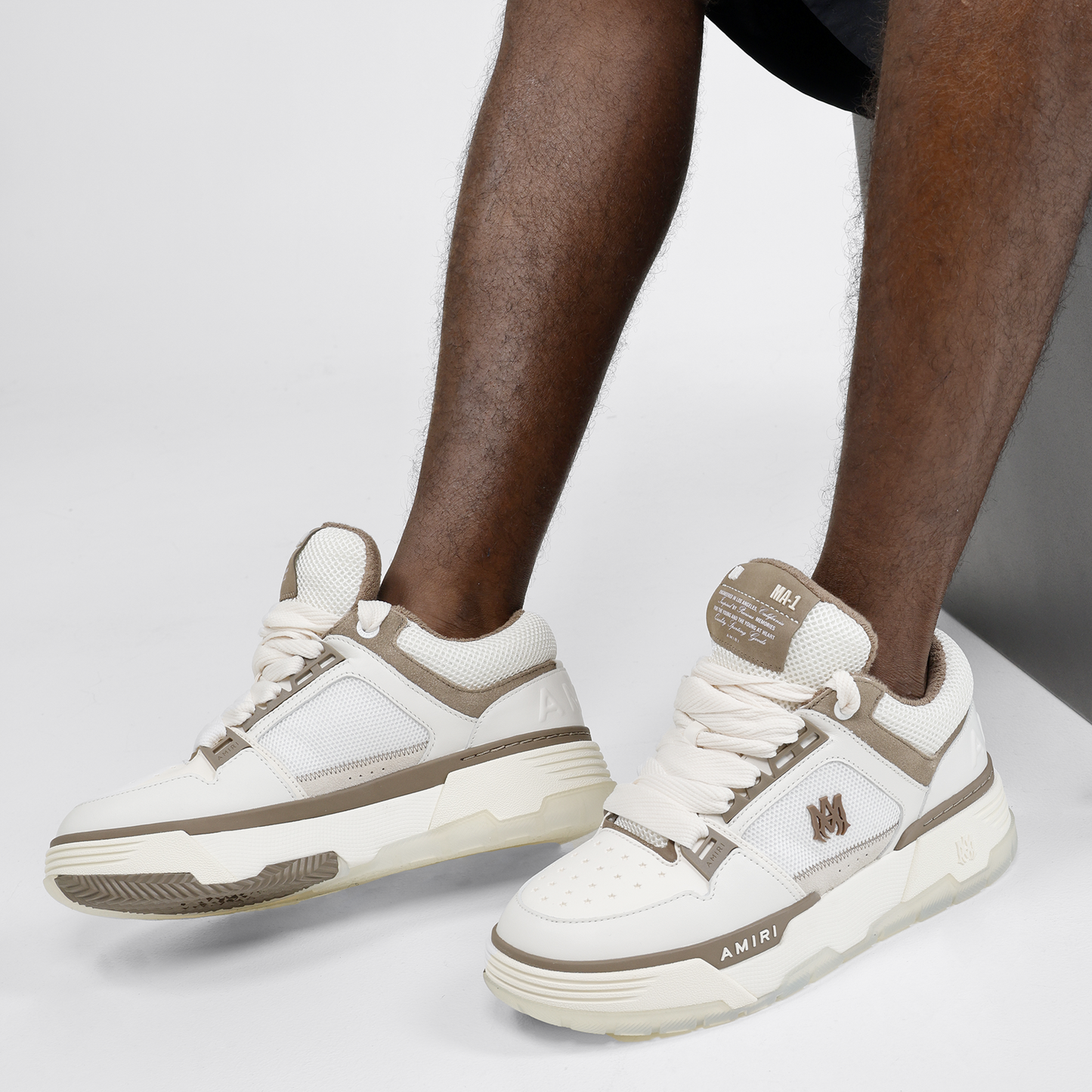 Sneakers Blancos Café AMIRI MA-1