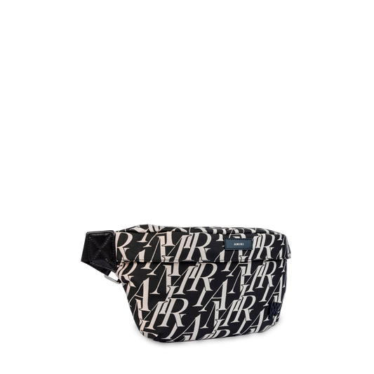 Riñonera Negro AMIRI Repeat Jacquard