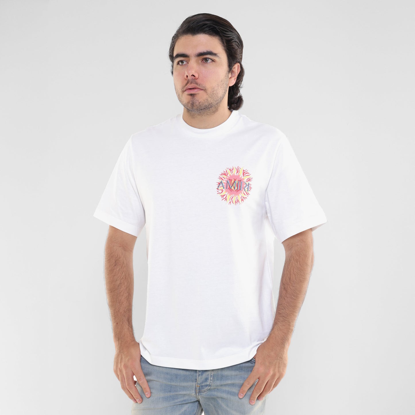 Camiseta Blanca AMIRI Sun