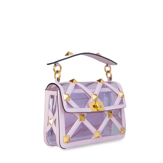 Bolso Lila Valentino Roman Stud Bag