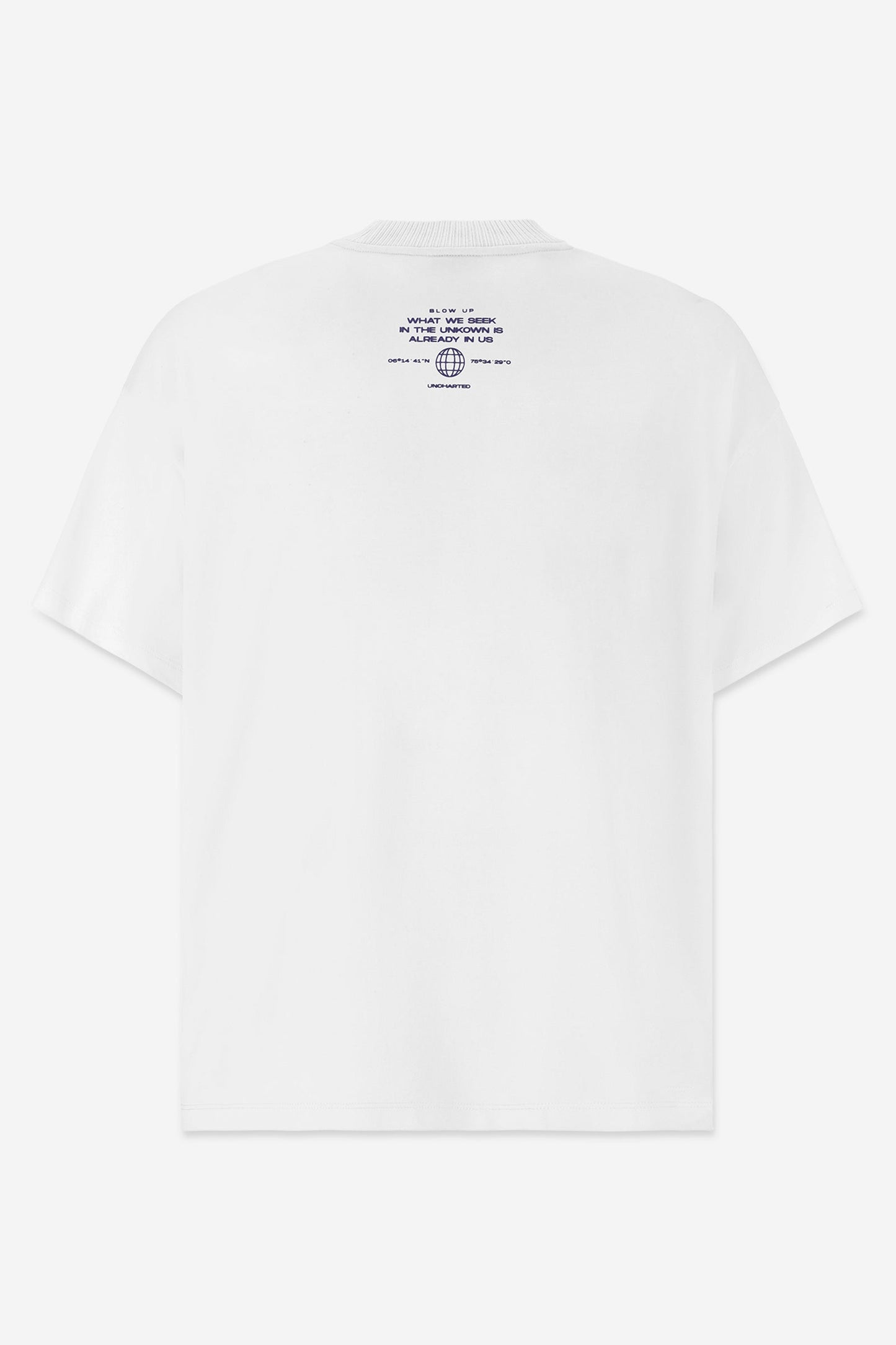 NAVIGATION WHITE CLASSIC T-SHIRT