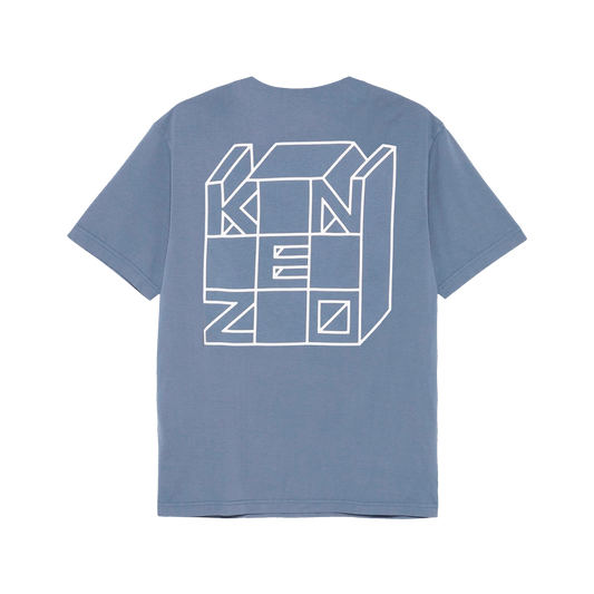 Camiseta Azul Kenzo Kube