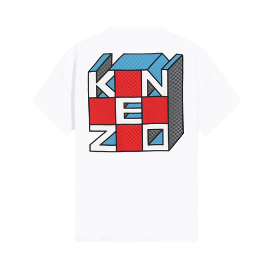 Camiseta Blanca Kenzo Kube