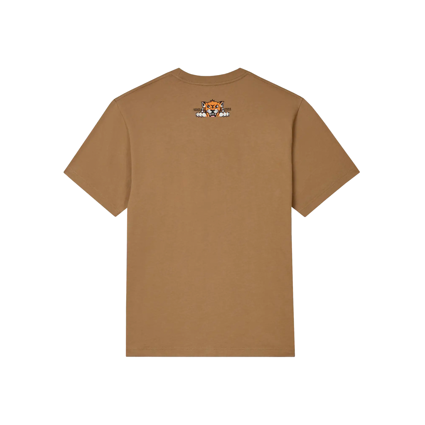 Camiseta Beige Kenzo Big Tiger