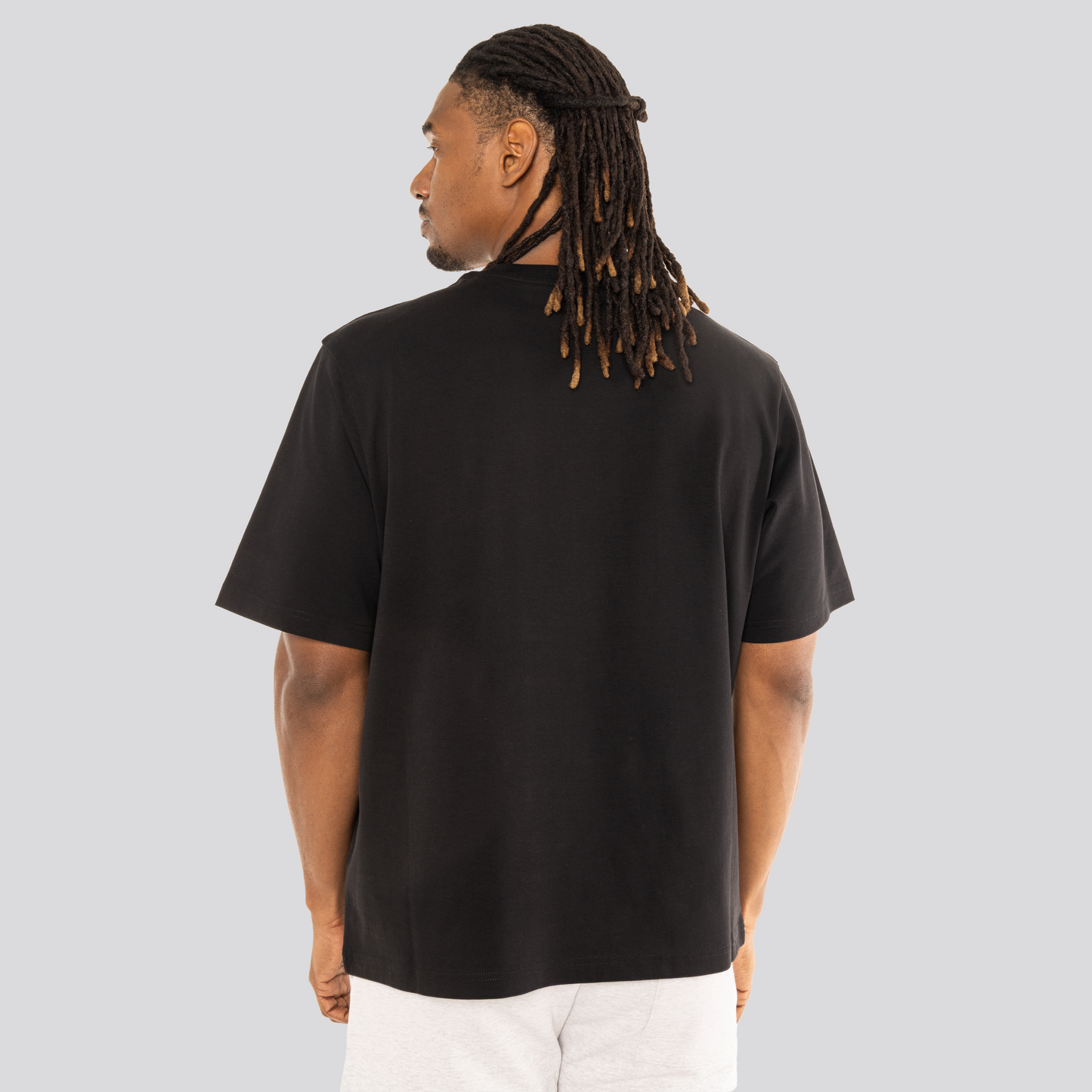 Camiseta Negra Casablanca 3d Print Oversized