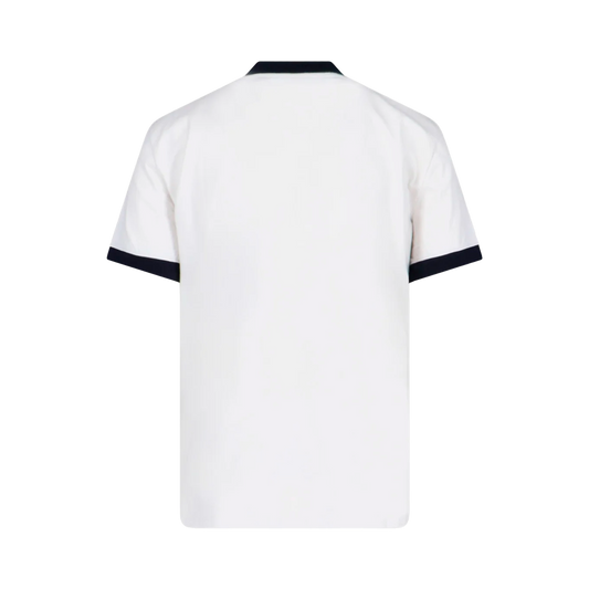 Camiseta Blanca Golden Goose Ribs