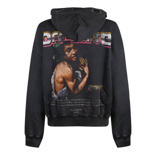 Buzo Tipo Hoodie Negro Off-White Digit Bacchus