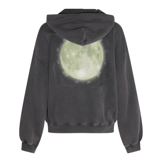 Buzo Tipo Hoodie Negro Off-White Super Moon