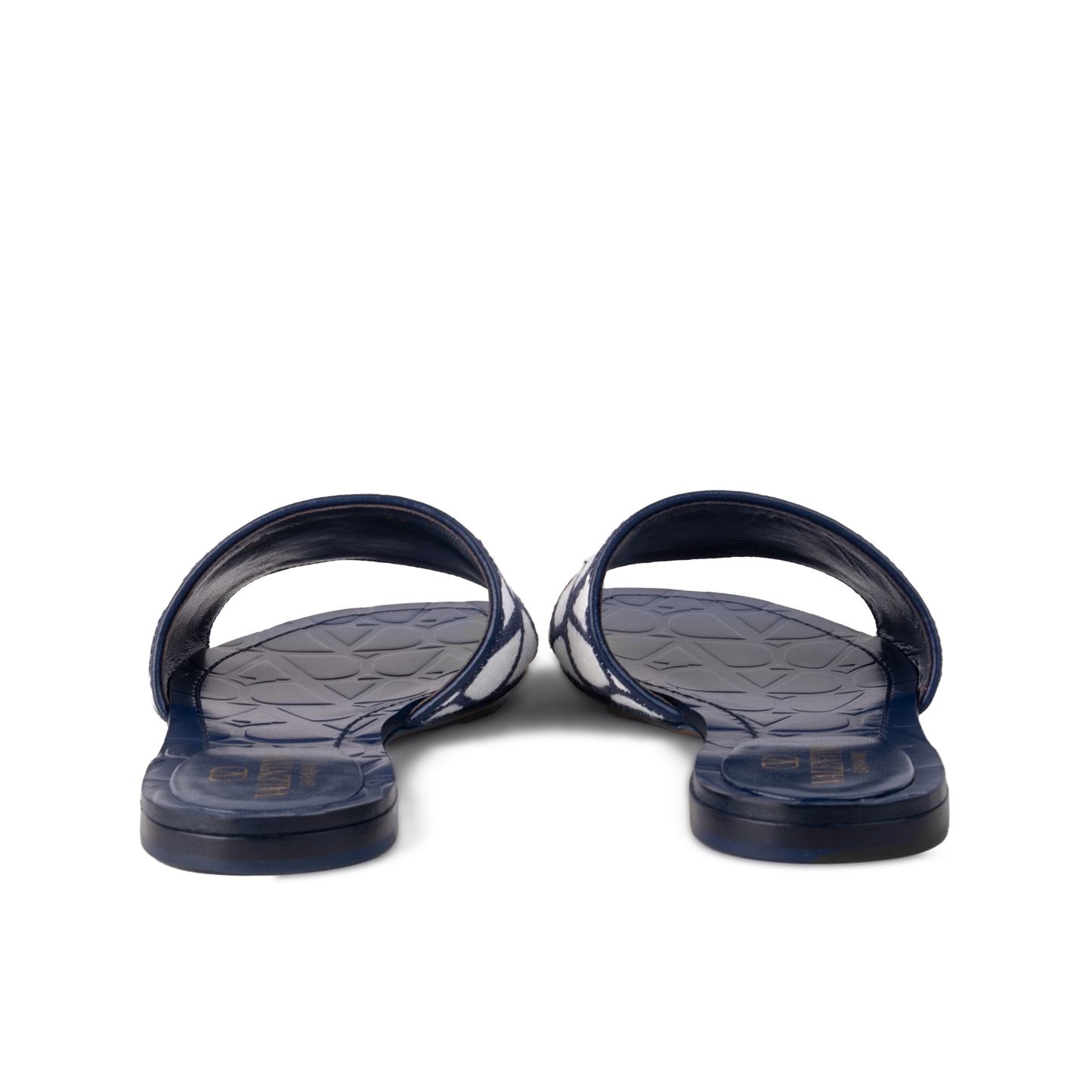 Sandalias Blancas Valentino Blue Vlogo