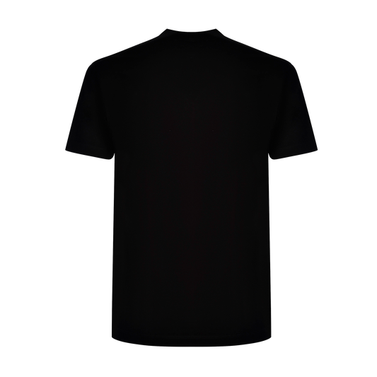 Camiseta Negra Dsquared2 Multi Tears
