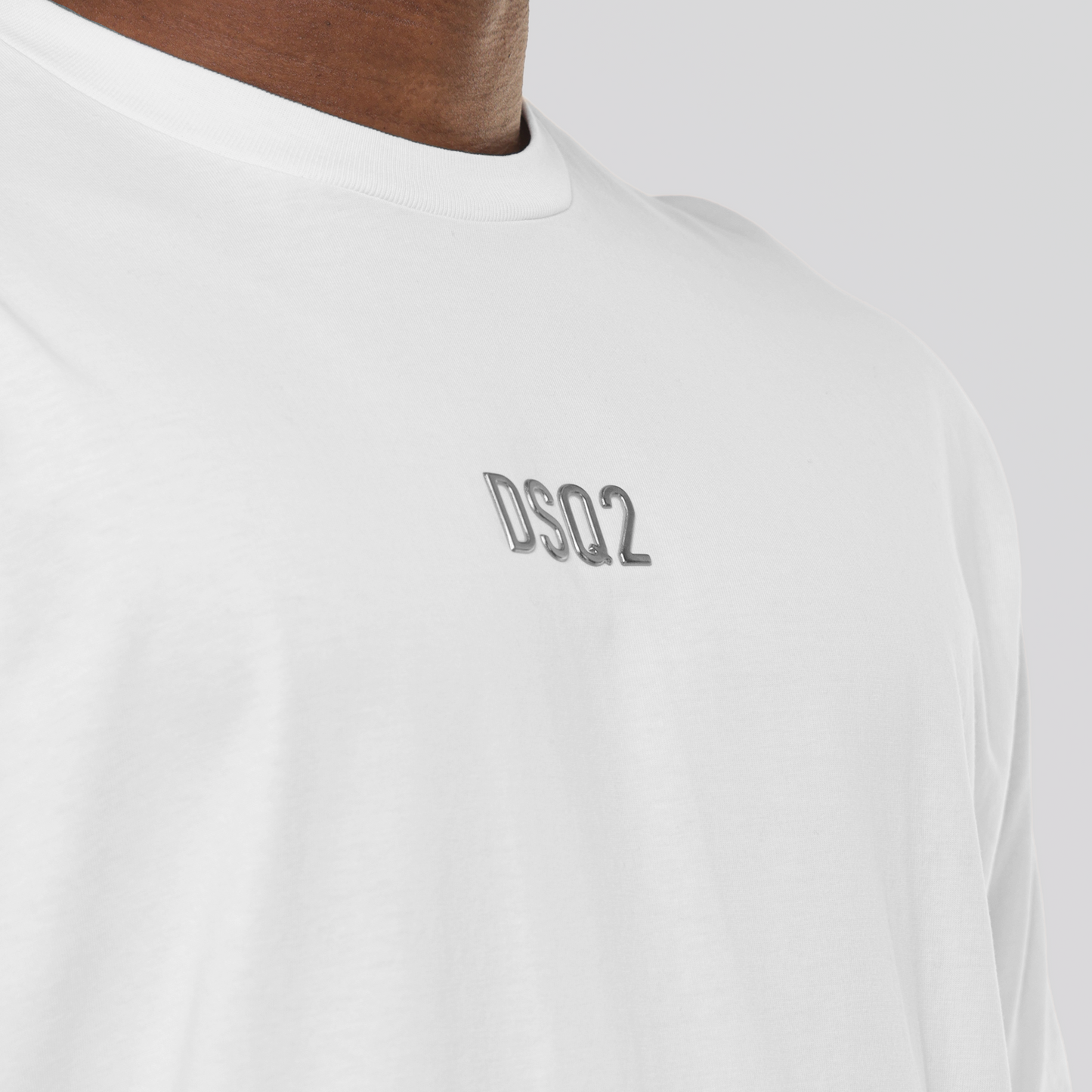 Camiseta Blanca Dsquared2 Dsq2 Logo