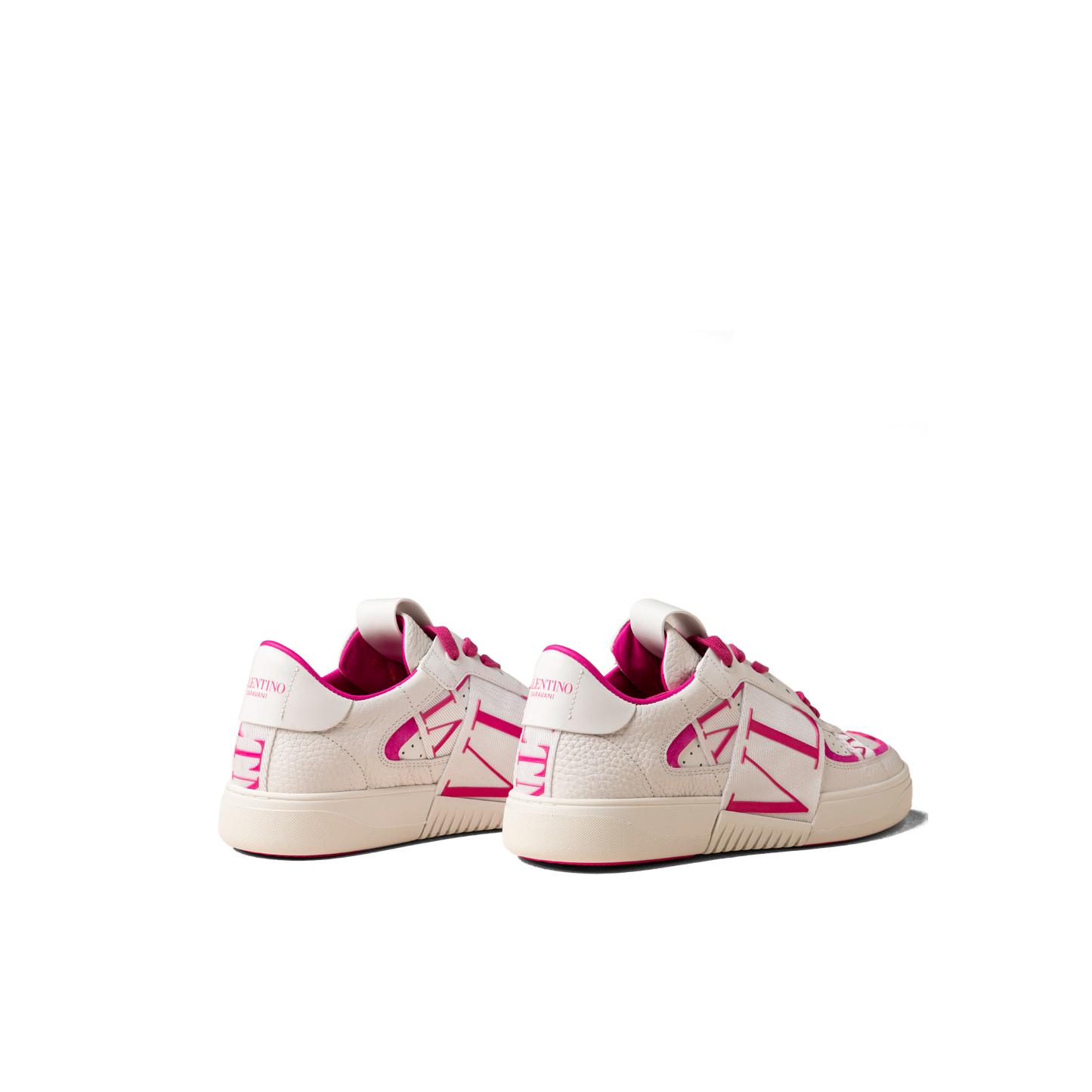 Sneakers Blanco Rosa Valentino Vl7N