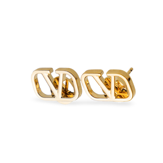 Aretes Dorados Valentino Vlogo 15 mm