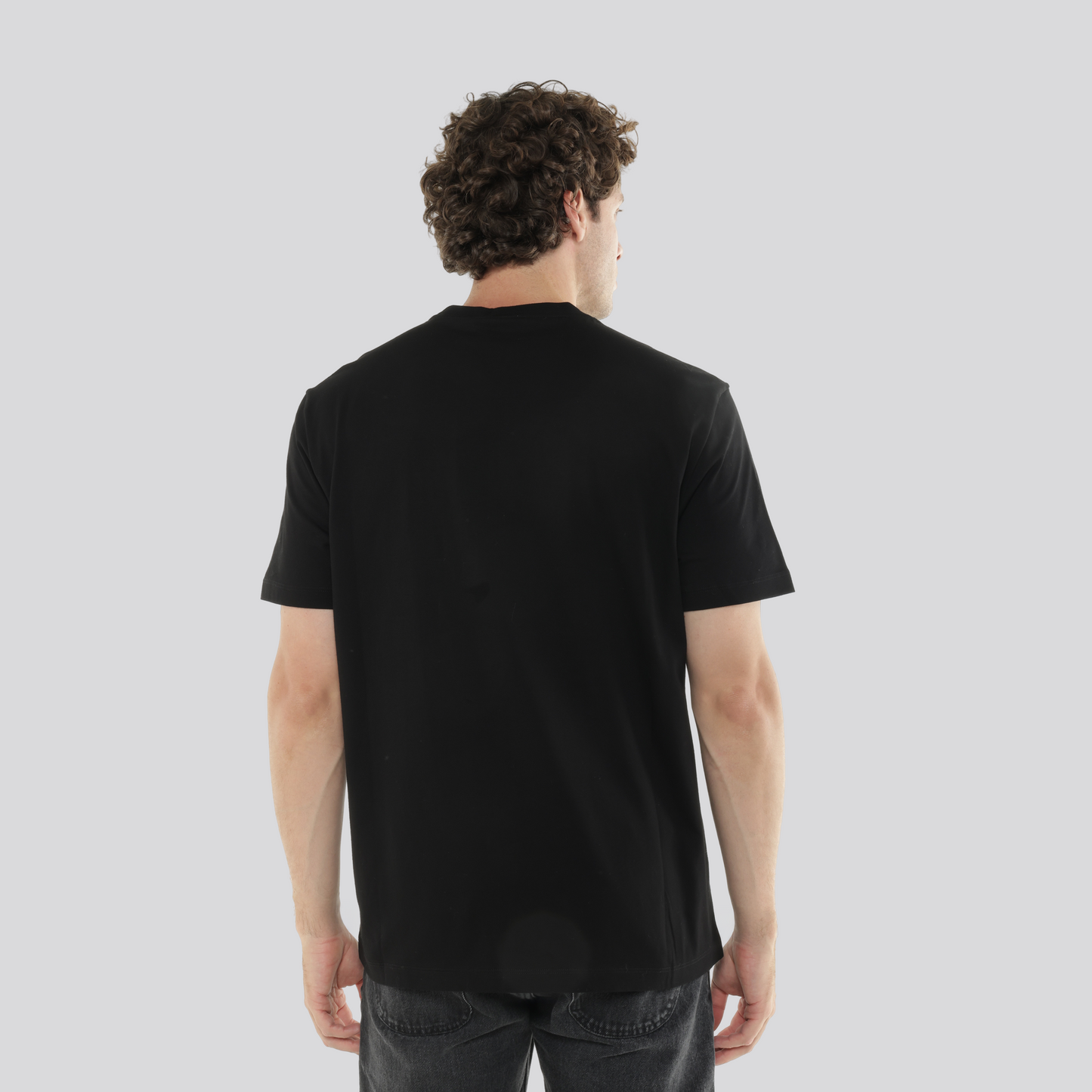 Camiseta Negra Versace Based