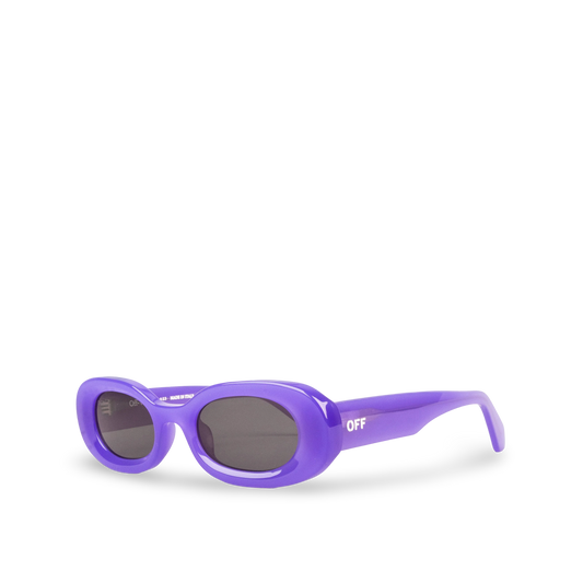 Gafas Moradas Off-White Amalfi Gris Oscuro
