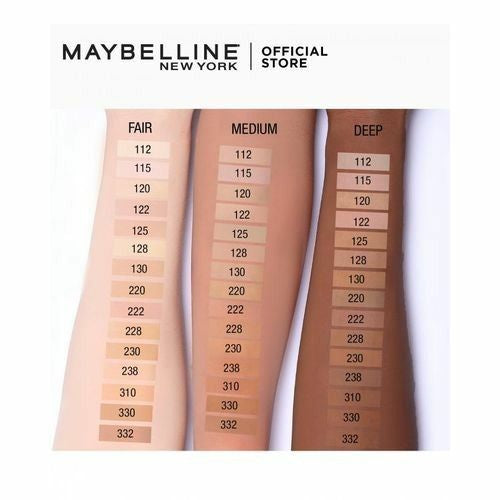 Base Fit Me Matte + Poreless Oil Free Foundation - Maybelline