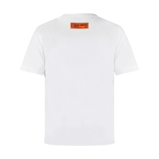 Camiseta Blanca Heron Preston Misprinted