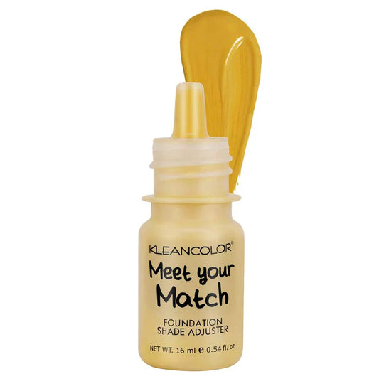 ✨Kleancolor - Ajustador de Base Meet Your Match Foundation Shade Adjuster