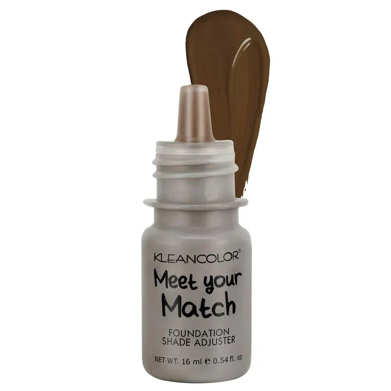 ✨Kleancolor - Ajustador de Base Meet Your Match Foundation Shade Adjuster