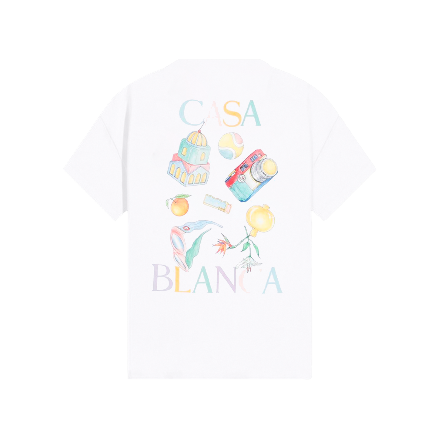 Camiseta Blanca Casablanca Objects En Vrac