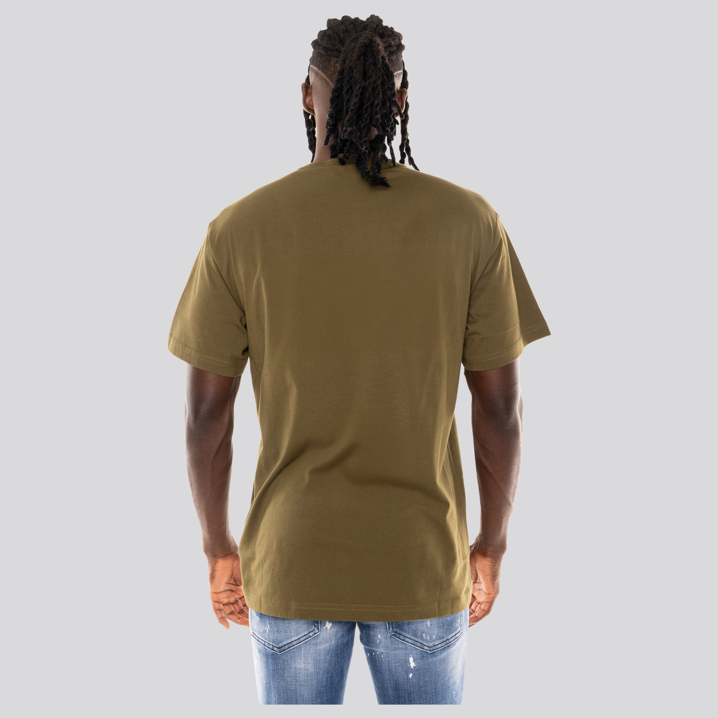 Camiseta Verde Oliva Versace Jeans Couture Logo