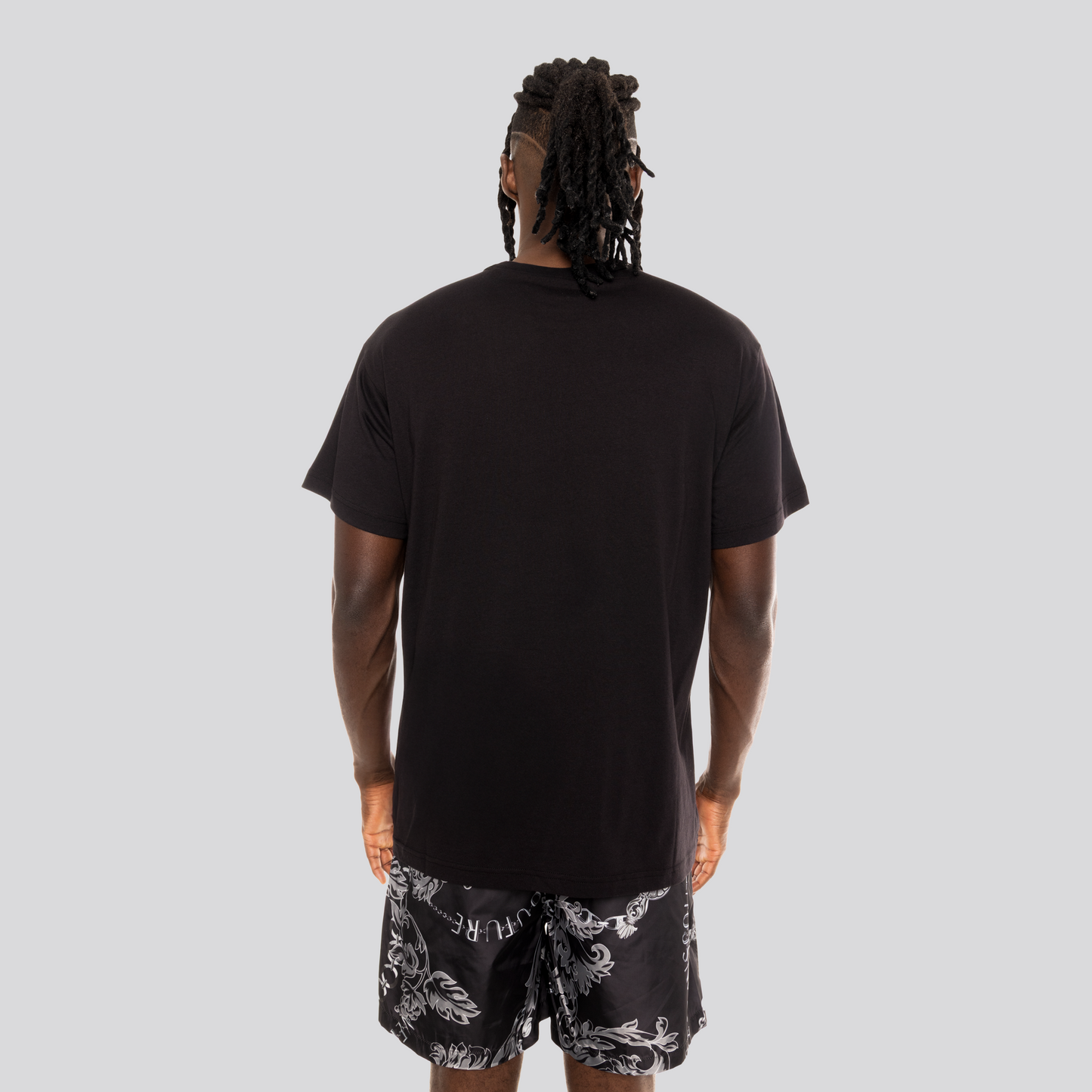 Camiseta Negra Versace Jeans Couture Logo