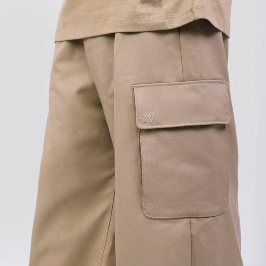Pantalón Cargo Beige Off-White Cargo