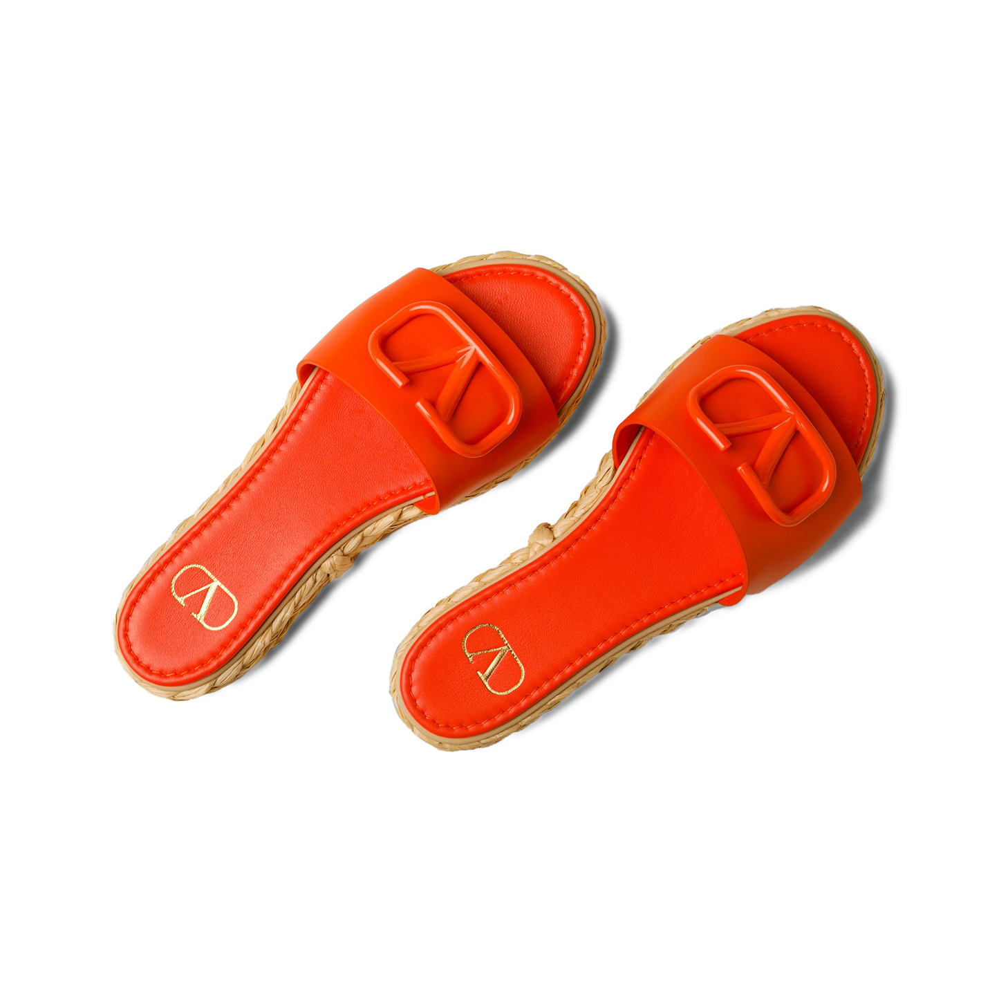 Sandalias Naranja Valentino Vlogon Sign