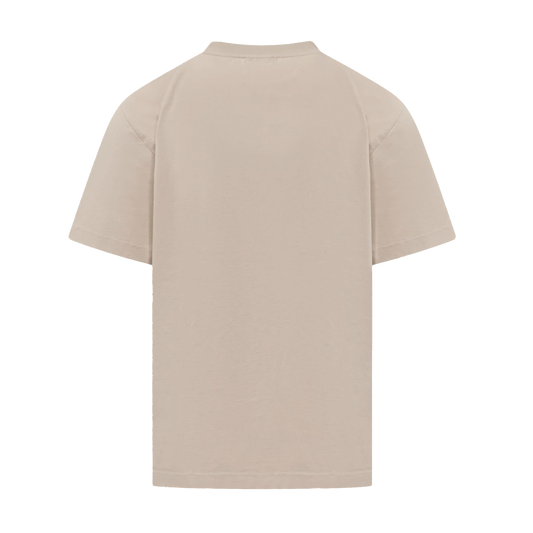 Camiseta Beige Off-White Off Stamp