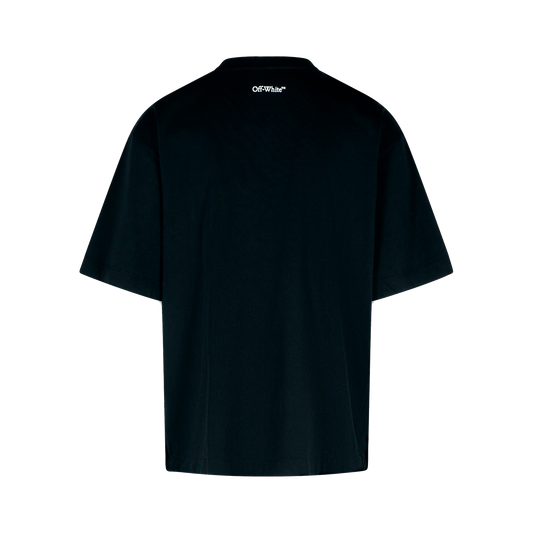 Camiseta Negra Off-White Fresco Oval