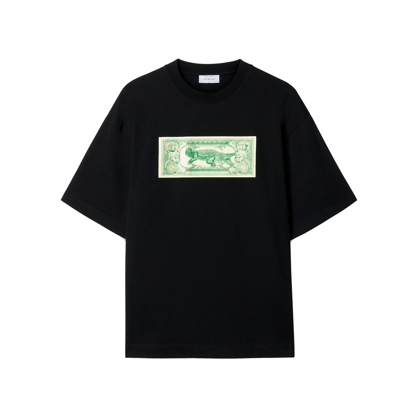 Camiseta Negra Off-White Banknote