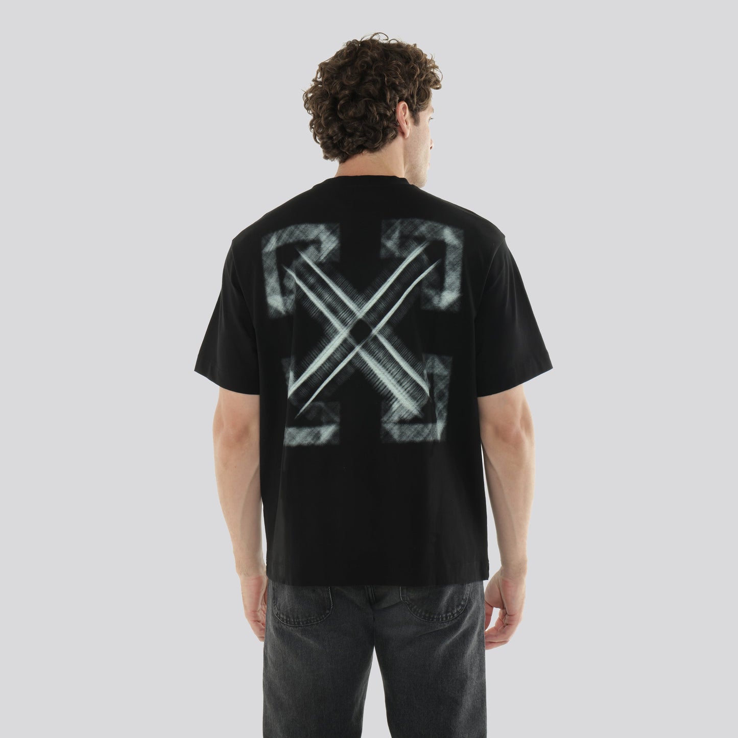 Camiseta Negra Off White Vibe Arrow