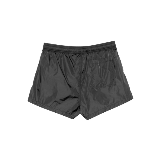 Pantaloneta Negra Off-White Spicy Orange