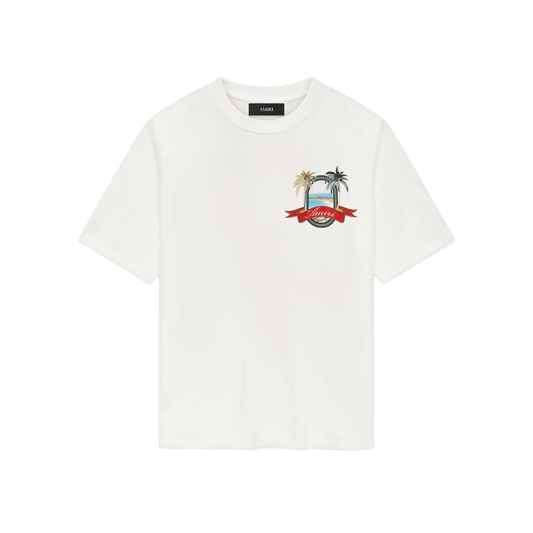 Camiseta Blanca AMIRI MA Paradise
