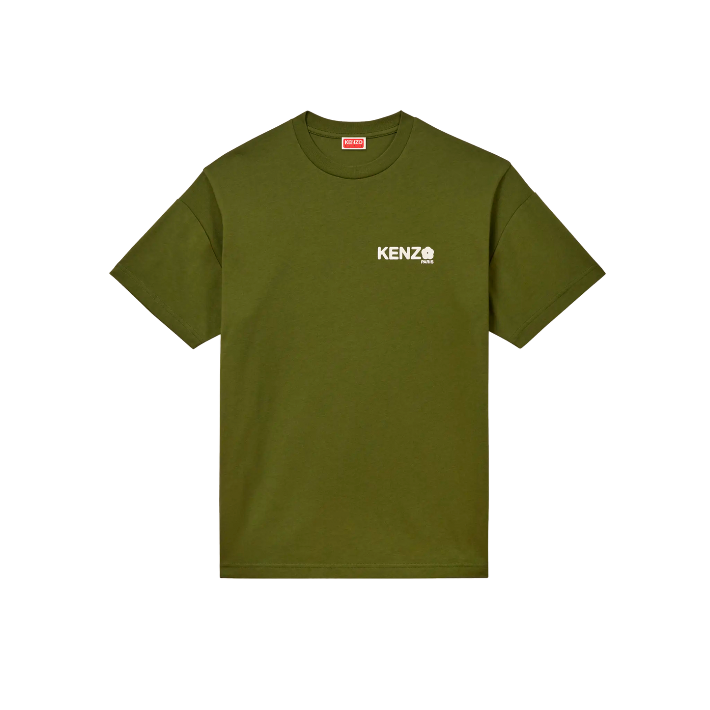 Camiseta Verde Kenzo Flower