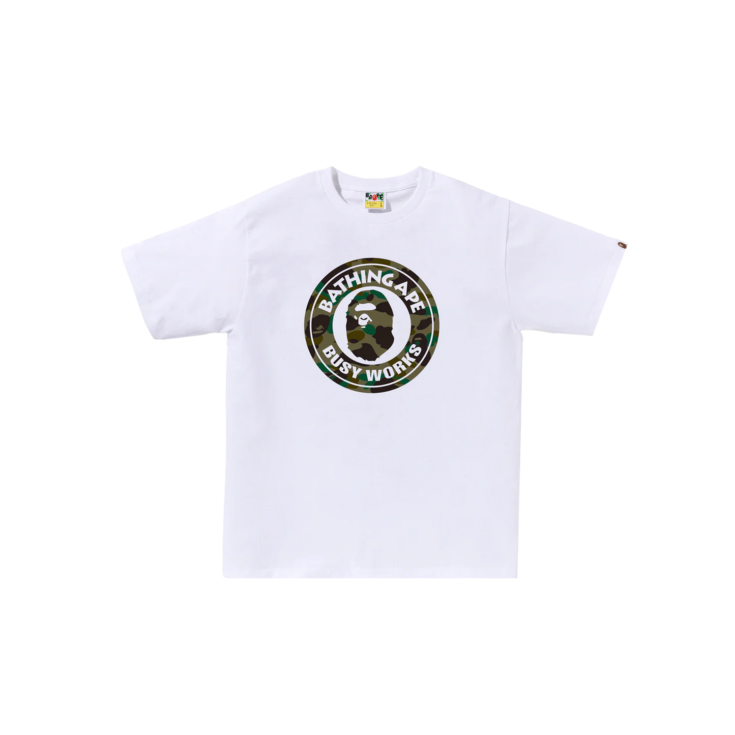 Camiseta Whxgr Bape 1st Camo Busy Works