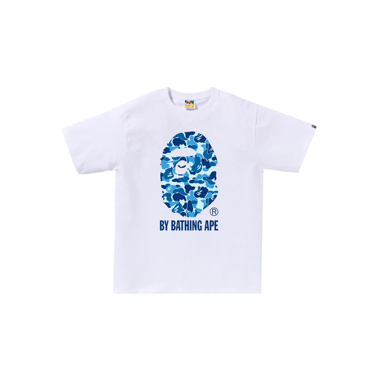 Camiseta Blanca Bape Abc Camo Big Ape Hea