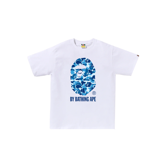 Camiseta Blanca Bape Abc Camo Big Ape Hea