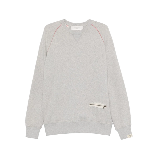 Buzo Gris Golden Goose Zip