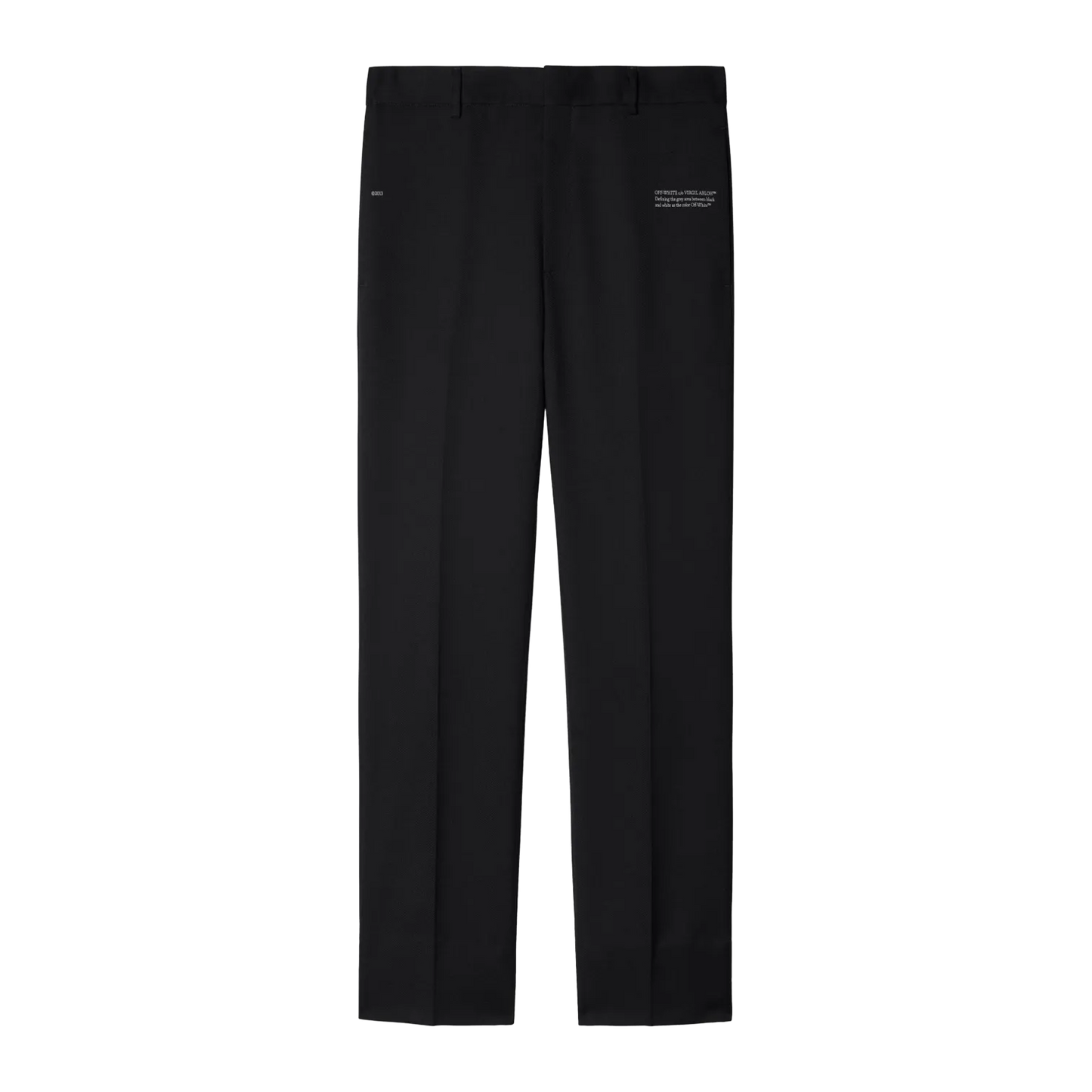 Pantalón Negro Off-White Drill Slim