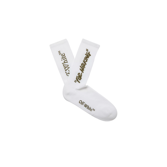 Medias Blancas Off-White For Walking