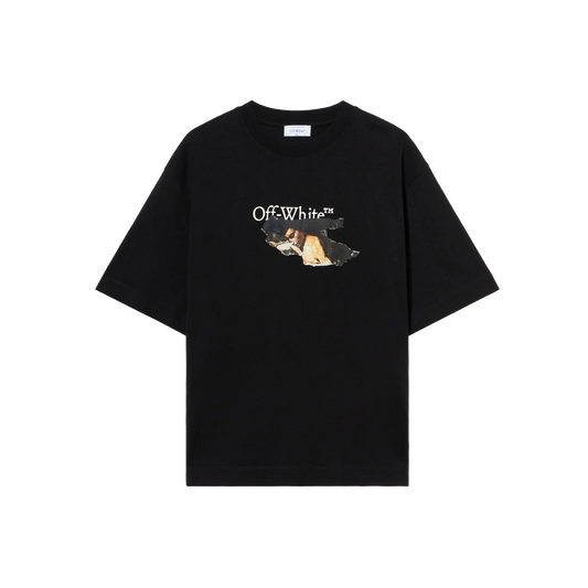 Camiseta Negra Off-White Paint Arrow