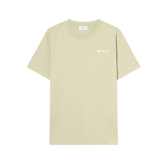 Camiseta Beige Off-White Tree House