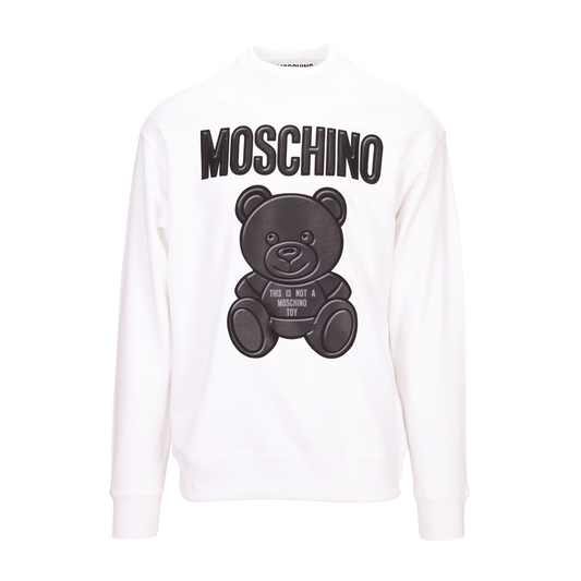 Buzo Blanco Moschino Teddy